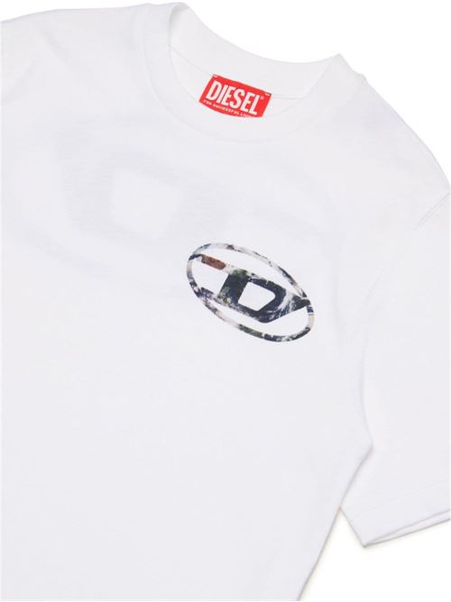 T-shirt bambino maniche corte DIESEL KIDS | J019990CATMK100